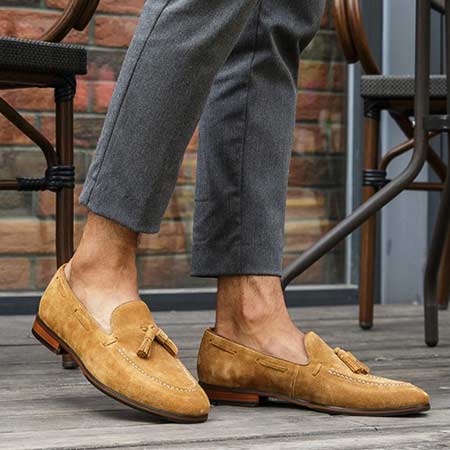 Giày Mens Loafer giày da da thường, giày Loafer dành cho nam giới - Trung  Quốc Giày y giày lái giá
